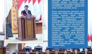 DPRD Sulut Serahkan Rekomendasi atas LKPJ Gubernur 2025, Tekankan Efisiensi Anggaran dan Percepatan Penyerapan Dana