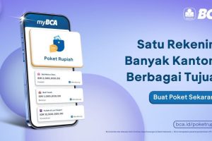 Cara membuat Poket Rupiah di myBCA untuk mengatur keuangan